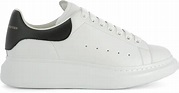 Amazon.com | Alexander McQueen Men's 441631Whgp59061 White Leather ...