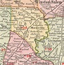 Davie County, North Carolina, 1911, Map, Rand McNally, Mocksville ...