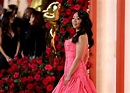 Stephanie Hsu's Pink 2023 Oscars Gown Featured a Throwback Bubble Hem