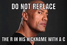 Dwayne Johnson Eyebrow Meme - IdleMeme