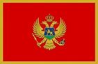 Montenegro's Flag - GraphicMaps.com