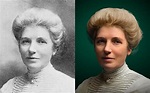 Kate Sheppard, leading figure, women's suffrage movement in New Zealand ...