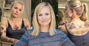 Does Kristen Bell Really Have Tattoos in 2022? in 2022 | Kristen bell ...