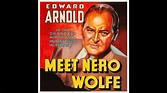MEET NERO WOLFE (1936) - YouTube