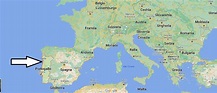 Dove si trova Portogallo? Mappa Portogallo - Dove si trova