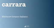 Carrara - Dicio, Dicionário Online de Português
