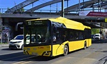 Einer von den neuen Solaris Urbino 12 electric Bussen der Berliner ...
