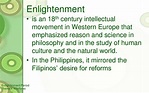 Philippine literature during the enlightenment period