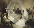 Sainte-Hélène, 5 mai 1821 - Napoléon 1er sur son lit de mort - Herodote.net