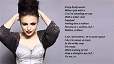 Cher Lloyd & Mike Posner - With Ur Love /\ Lyrics On A Screen - YouTube