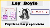 LEY DE BOYLE (EXPLICACIÓN Y EJEMPLO) - YouTube