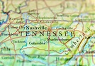 Map of Tennessee - Guide of the World
