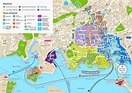 Plymouth tourist map