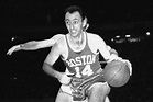 Bob Cousy Dribbling Against Knicks - Boston Celtics History