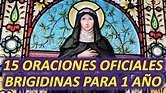 15 Oraciones OFICIALES BRIGIDINAS para 1 año (Oraciones de Santa ...