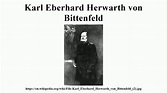 Karl Eberhard Herwarth von Bittenfeld - YouTube