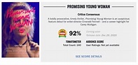 Promising Young Woman Is Certified Fresh on Rotten Tomatoes