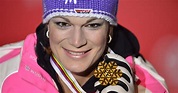 Maria Hoefl-Riesch wins super-combined world title