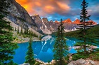 Paisajes Espectaculares | Moraine lake, Banff national park canada ...