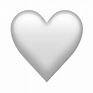 White Heart Emoji 🤍