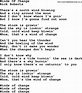 Winds Of Change, by The Byrds - lyrics with pdf