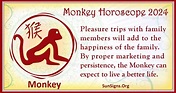 Monkey Horoscope 2024 - Luck And Feng Shui Predictions! - SunSigns.Org