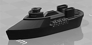 3D Printed Heinrich Class Heavy Frigate by j_hillen-keene | Pinshape