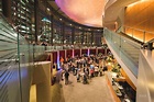 The beautiful Grand Lobby at Benaroya Hall in downtown Seattle ...