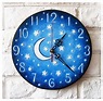 Luna y las estrellas decoración de la casa de reloj de pared | Relojes ...