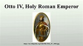 Otto IV, Holy Roman Emperor - YouTube