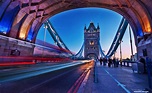 Fondos de pantalla : larga exposición, gran Bretaña, puente, ligero ...