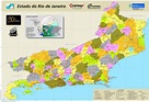 Mapa Dos Municípios Do Rio De Janeiro - EDUCA