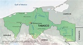 Tabasco Map