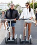 Roberto Cavalli and girlfriend Lina Nilson take to Cannes on Segways ...