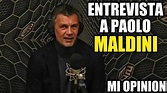 Entrevista a Paolo Maldini | Las Discotecas y el Futbol, Carrera como ...
