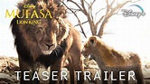 MUFASA: The Lion King - TEASER TRAILER (2024) Live-Action | Disney+ ...