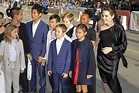 Angelina Jolie asiste a la alfombra roja con todos sus hijos