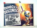 "RUMBO A LO DESCONOCIDO" MOVIE POSTER - "TARGET EARTH" MOVIE POSTER