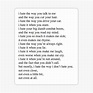 "10 Things I Hate About You Poem" Sticker by kellybellylove | Redbubble