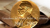 Ganadores del Premio Nobel de Literatura entre 1961 y 1980 - YouTube