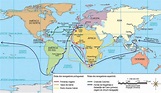 Historiando: Rotas das grandes viagens marítimas portuguesas e ...