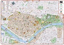 Sevilla mapa de la ciudad - mapa de la Ciudad de Sevilla, españa ...