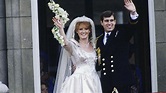 Sarah Ferguson Wore a Tiara and a Flower Crown on Her Royal Wedding Day