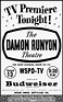 Damon Runyon Theater (1955) | Damon, Tv premiere, Lager beer
