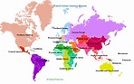 Countries by Continents - StatisticsTimes.com