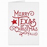 Merry Texas Christmas Y'all Greeting Card | Zazzle.com | Texas ...