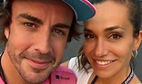 Fernando Alonso, muy romántico con su novia, Andrea Schlager