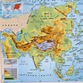 Mapa Fisico de Asia ~ Online Map