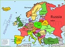 Europe Map | Political map of Europe with countries - AnnaMap.com