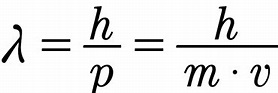 De Broglie-Wellenlänge berechnen - Studimup Physik